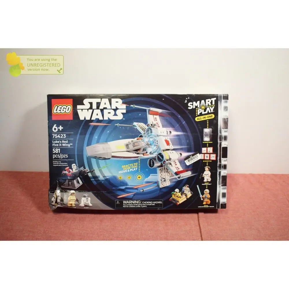 LEGO Star Wars SMART Play: Luke’s Red Five X-Wing 75423 (Pack Wear) - Picture 1 of 9